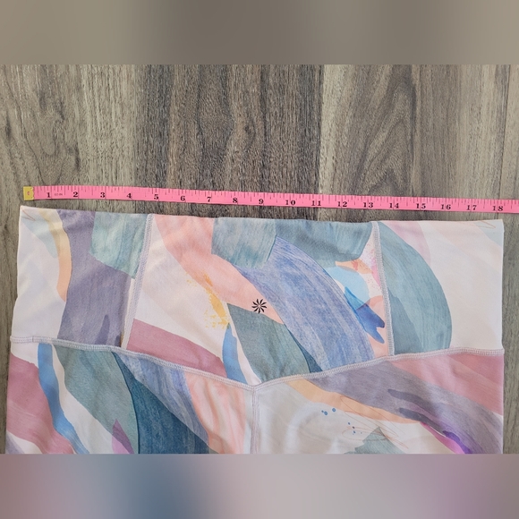 Colorful Athleta Abstract Leggings - Picture 3 of 8